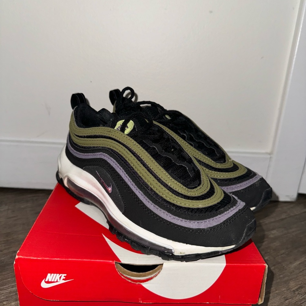 Nike Air Max 97 Boys Black and Pink